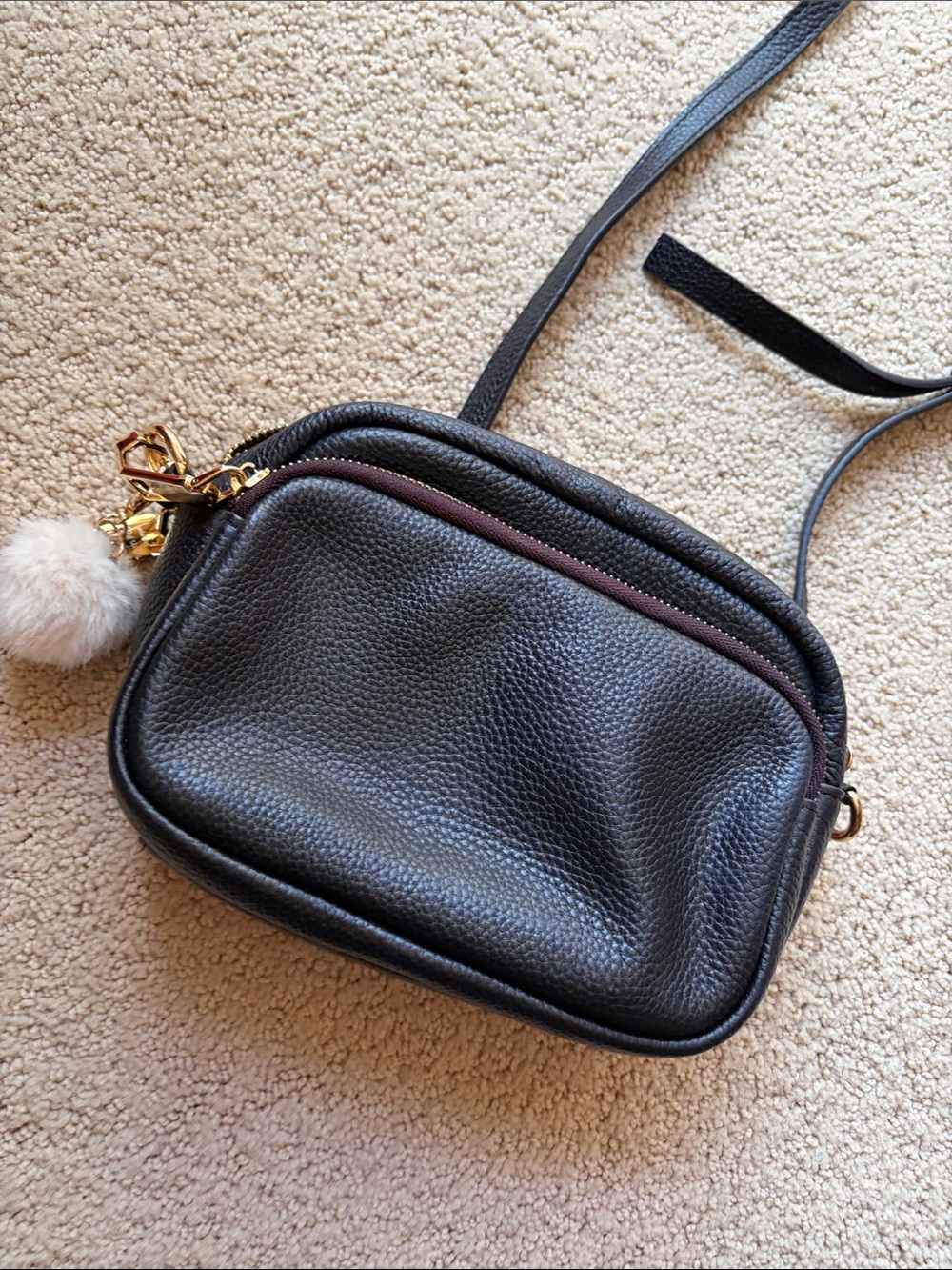 Pom Pom London Crossbody Bag